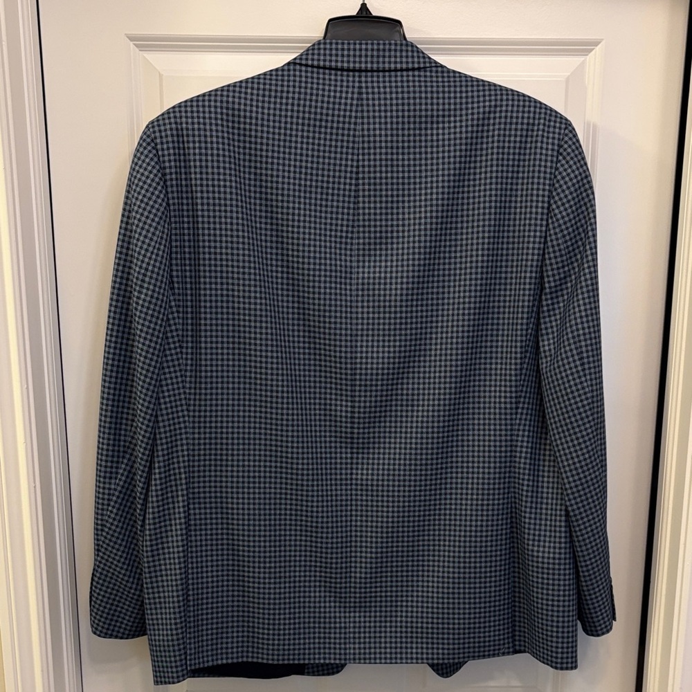 Michael Kors Men’s Classic Fit 48 R Navy Sport Coat Blazer New - Picture 4 of 16